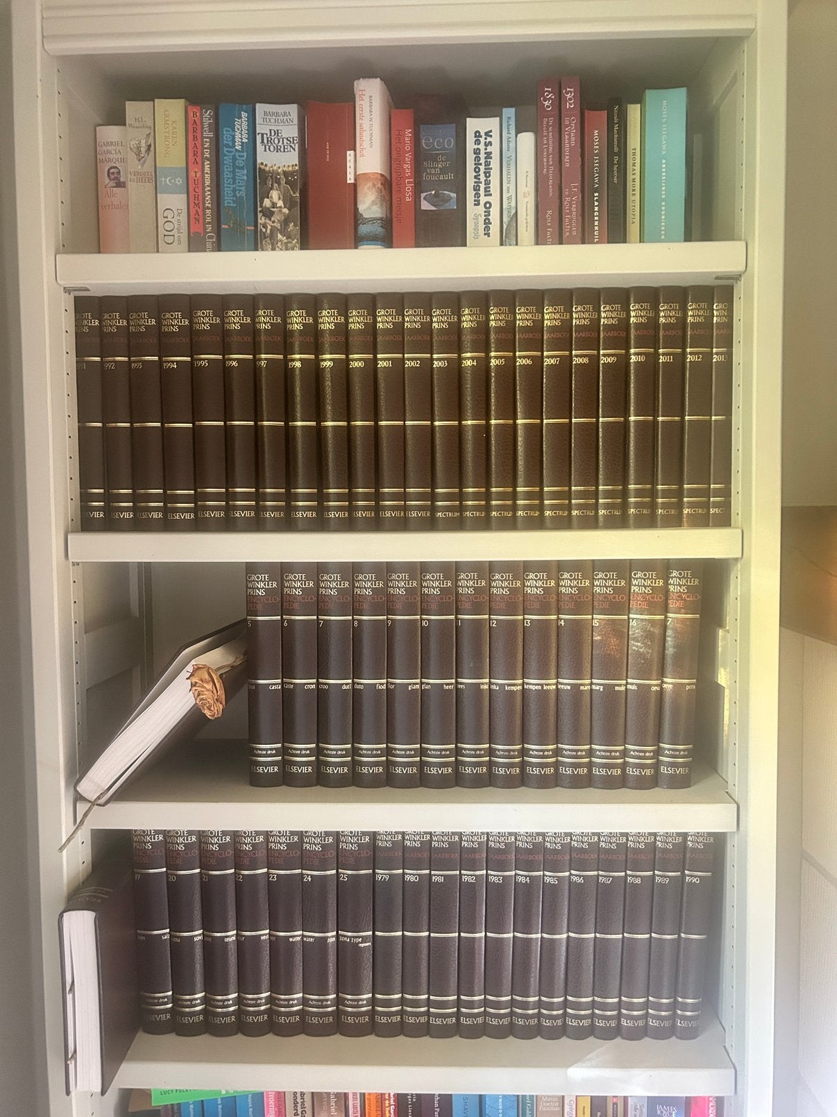 Boeken >250 stuks, Livres, Enlèvement, Utilisé, Série complète