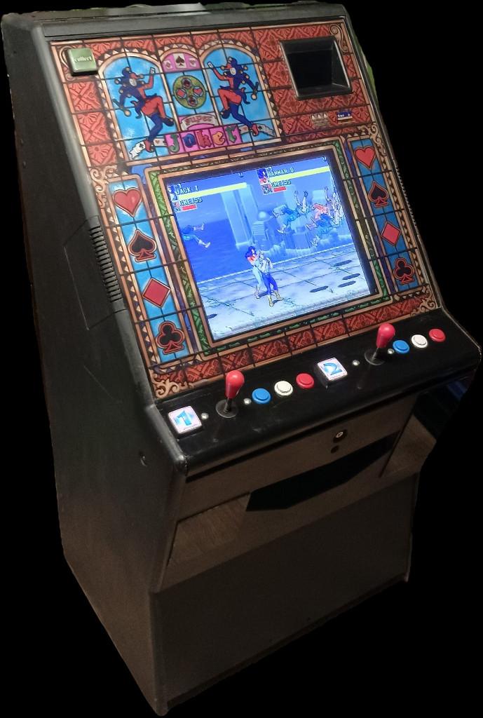 Arcademachine Pacman-spellen voor 2 spelers van klein format, Ophalen, Met sleutels