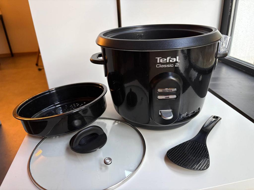 Cuiseur à riz Tefal Classic / Rice Cooker / 1L - 6 tasses, Enlèvement ou Envoi, Lave-vaisselle, Comme neuf