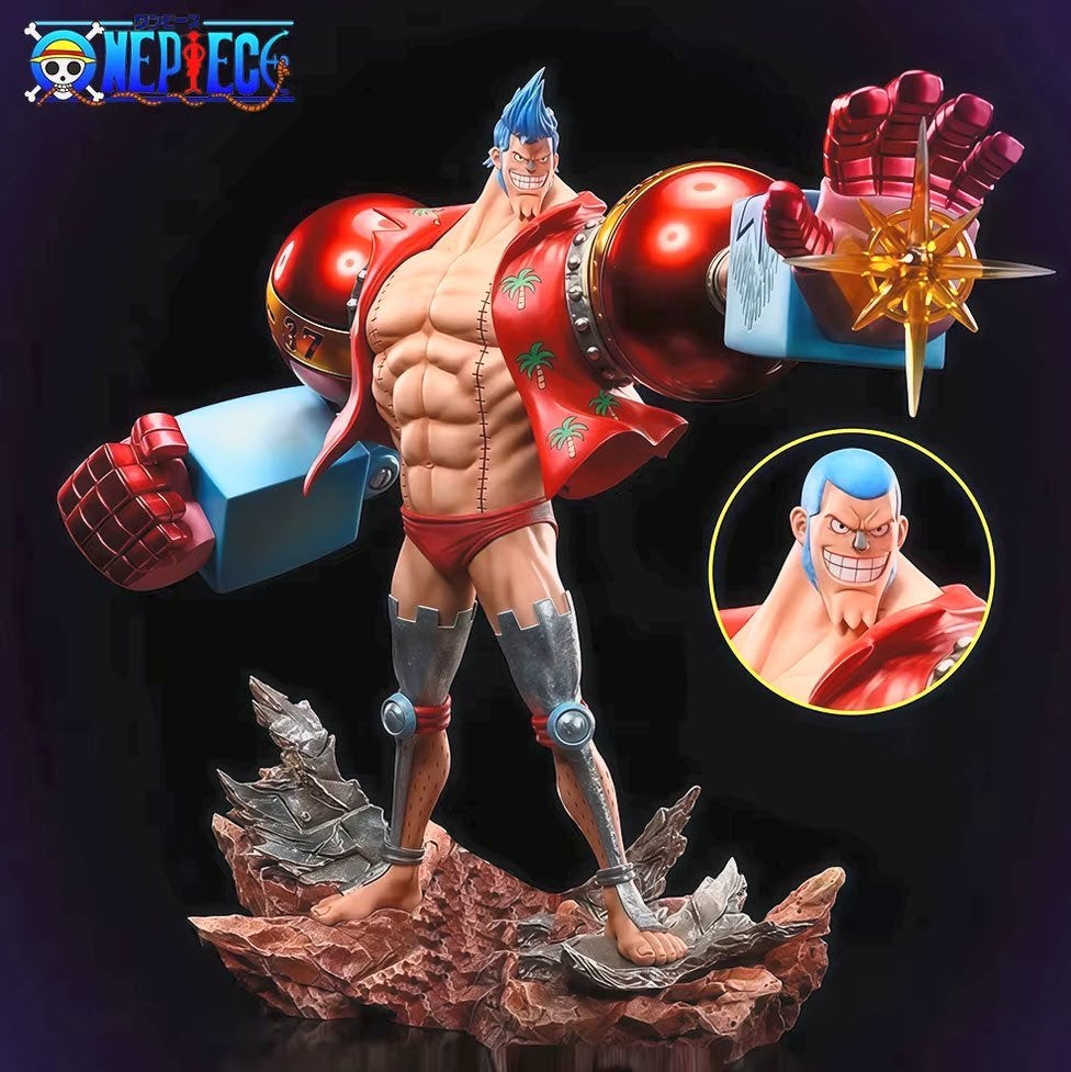 One Piece Franky POP Megahouse Style JT Figure, Ophalen of Verzenden
