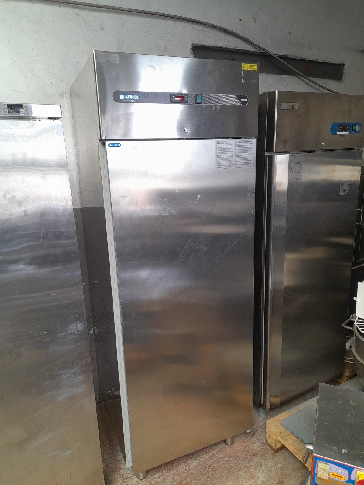 rvs diepvries/koelkast/horecamateriaal/frigo