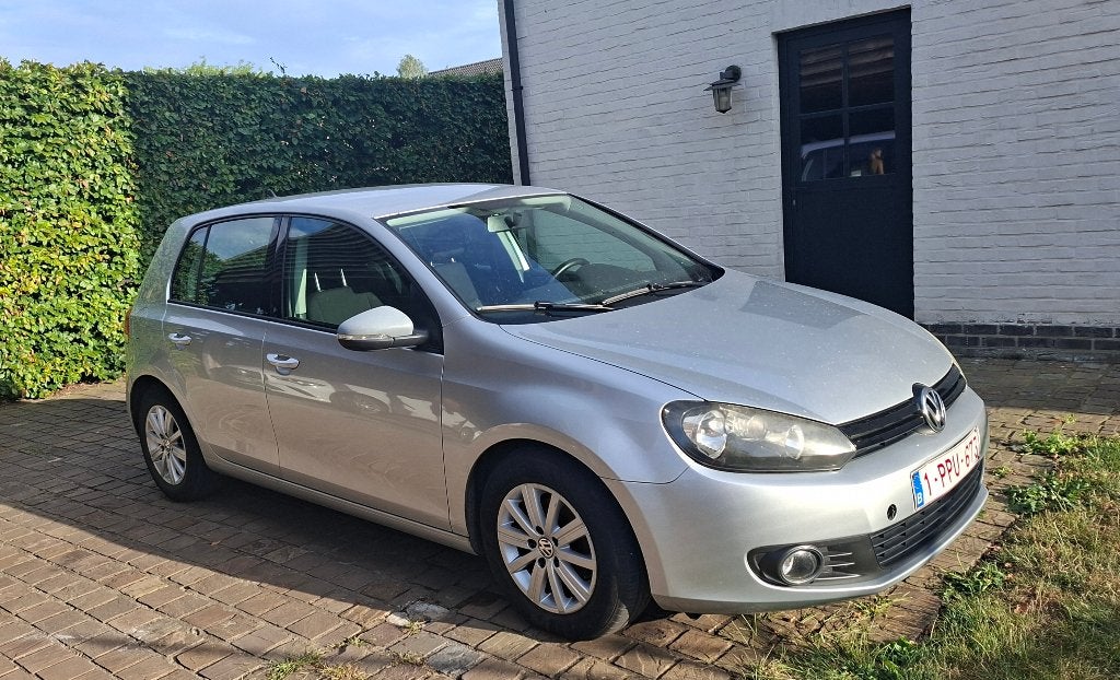 Vw golf 6, Auto's, Volkswagen, Voorwielaandrijving, Euro 5, Stof, Zwart