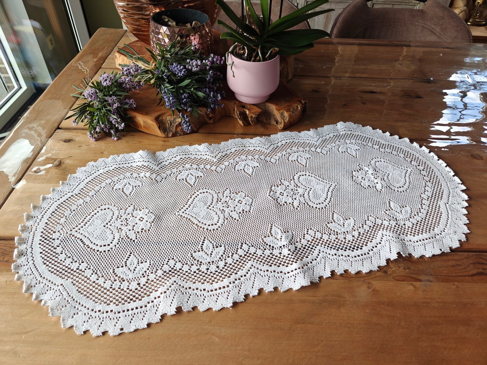 Nooit gebruikt tafelkleed decoratie, lees verder., Tafelkleed, Ophalen of Verzenden