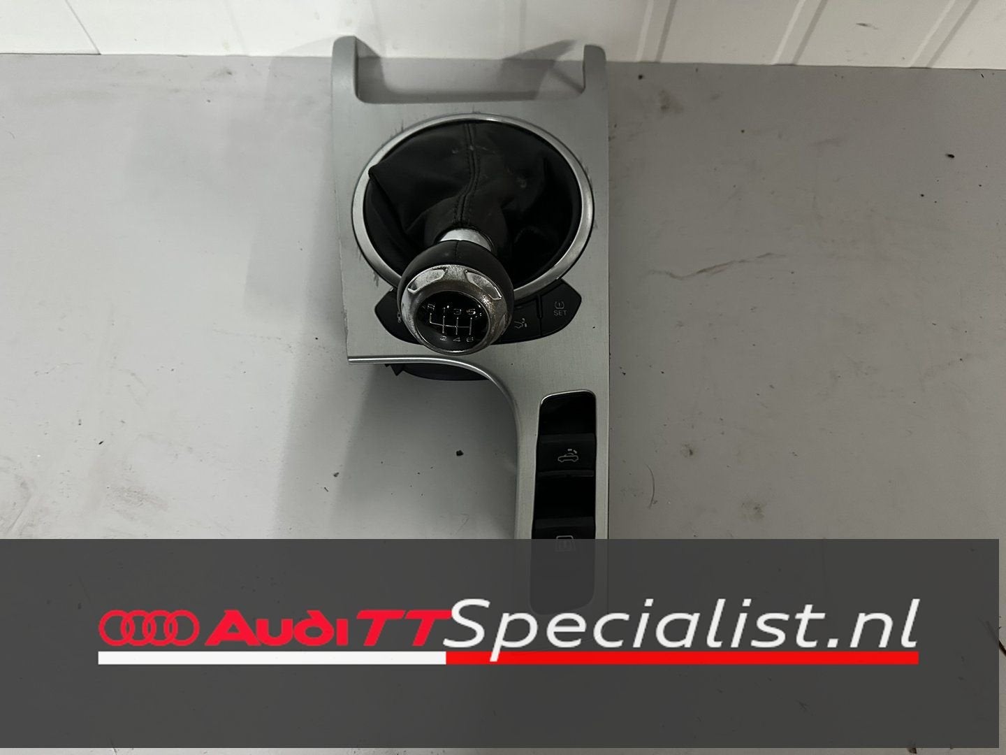 Versnellingspook hoes met stuk middelconsole Audi TT MK2 8J, Gebruikt, -, -, -