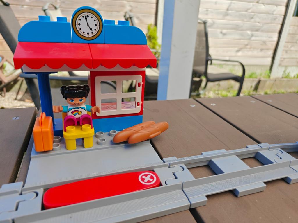 Stoomtrein, set 10874, Kinderen en Baby's, Ophalen, Gebruikt, Overige thema's, Compleet
