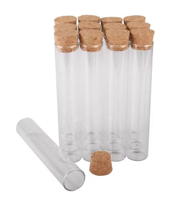 40 stks 21mm x100mm  Glazen containter (Nieuw), Ophalen, Nieuw, Overige typen