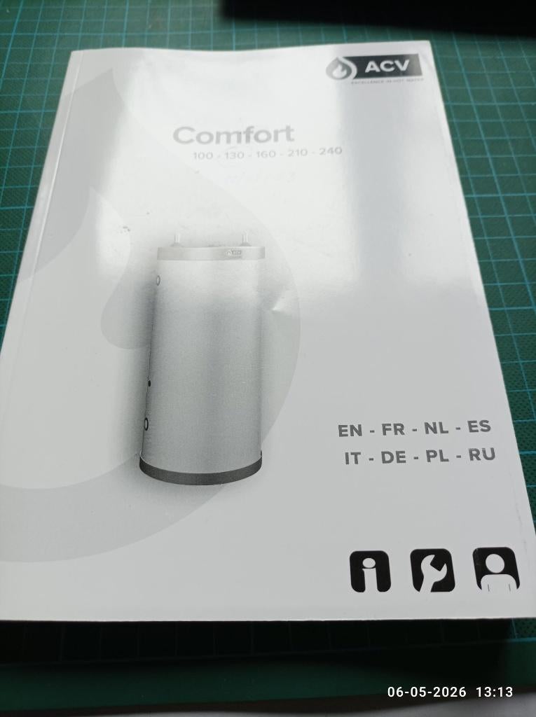boiler voor cv installatie - 130 L, Doe-het-zelf en Bouw, Chauffageketels en Boilers, Ophalen, 100 liter of meer, Boiler, Minder dan 3 jaar oud