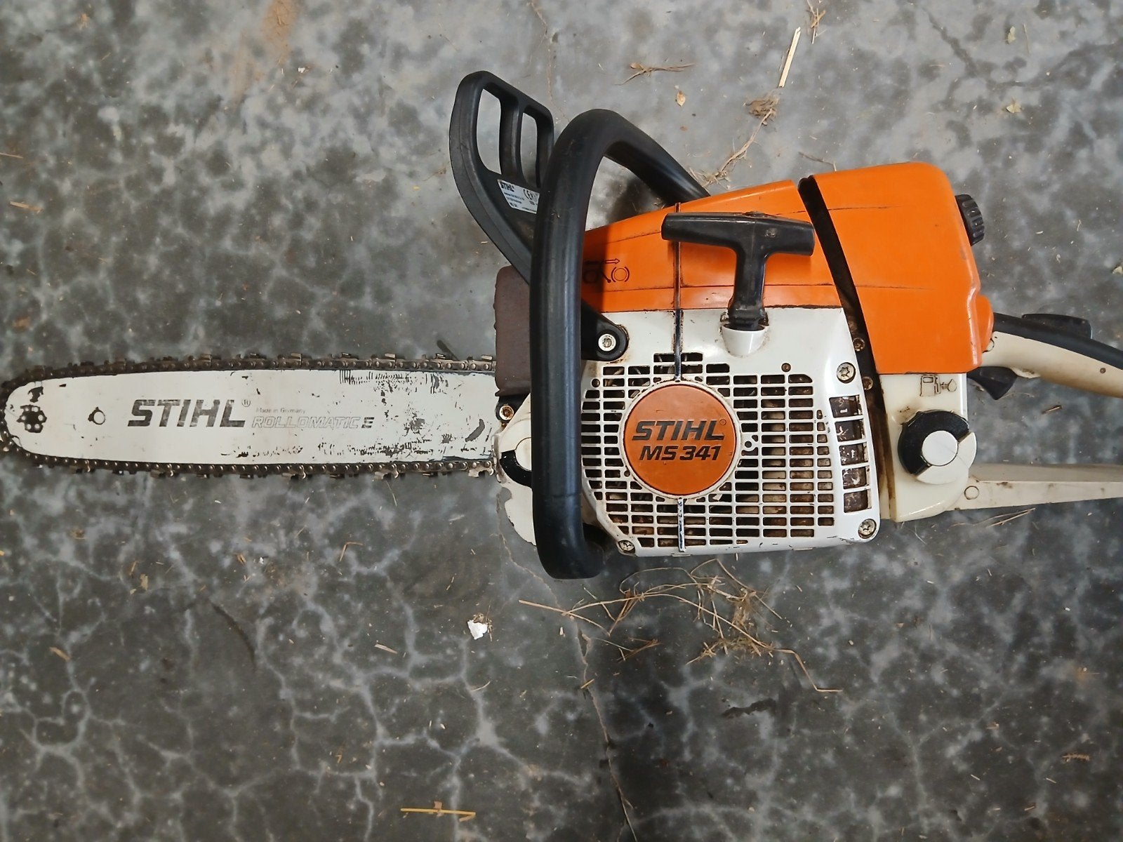 kettingzaag ms 341, Tuin en Terras, Ophalen, Gebruikt, STIHL