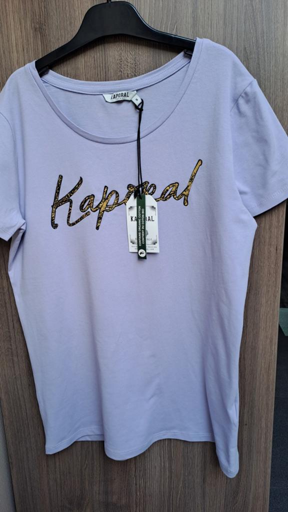 T-shirt kaporal couleur lilas taille S. Neuf encore étiquett, Ophalen