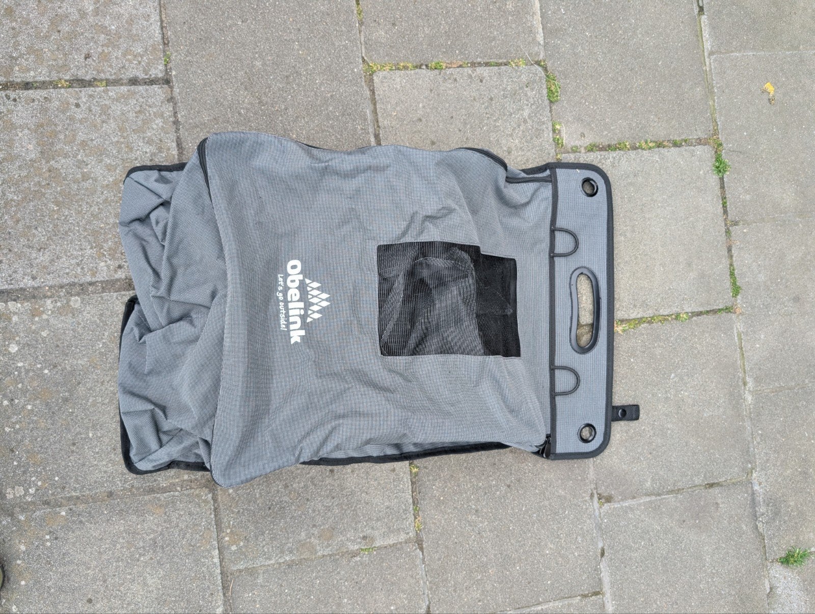Schoenen ophang systeem caravan, Ophalen