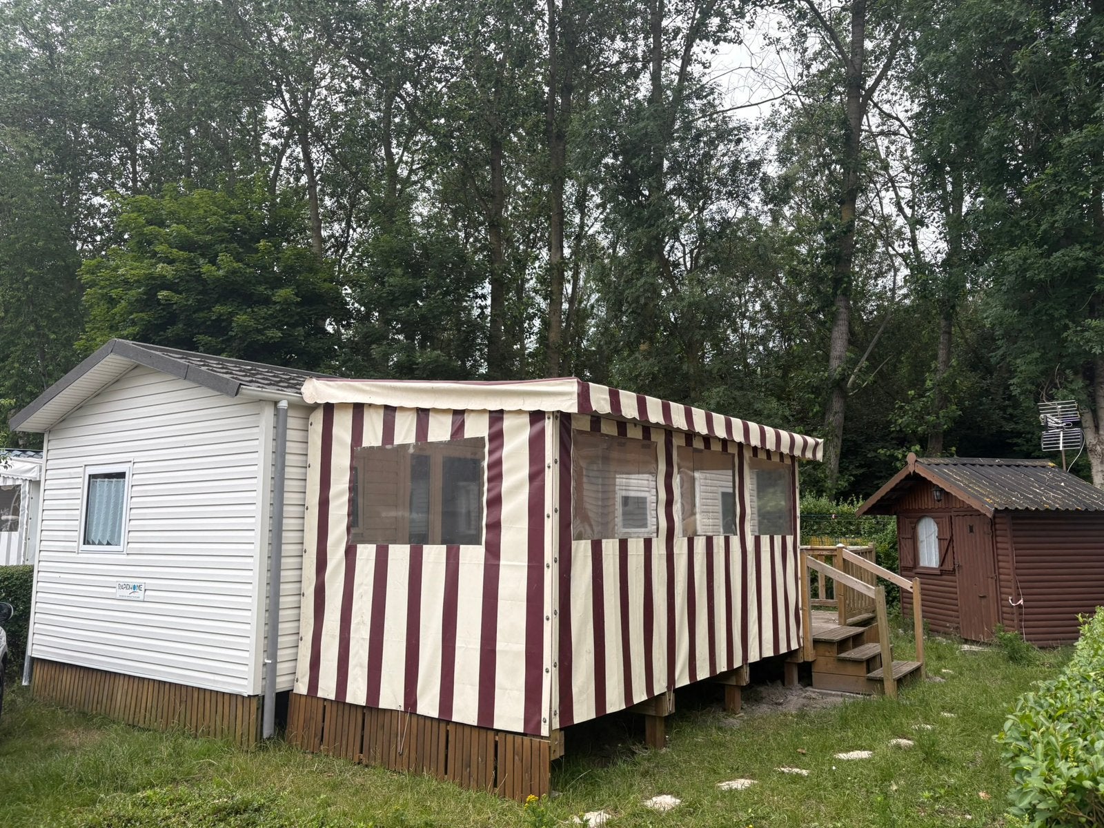 Caravane residentiel sur parcelle, Caravanes & Camping, Jusqu'à 6