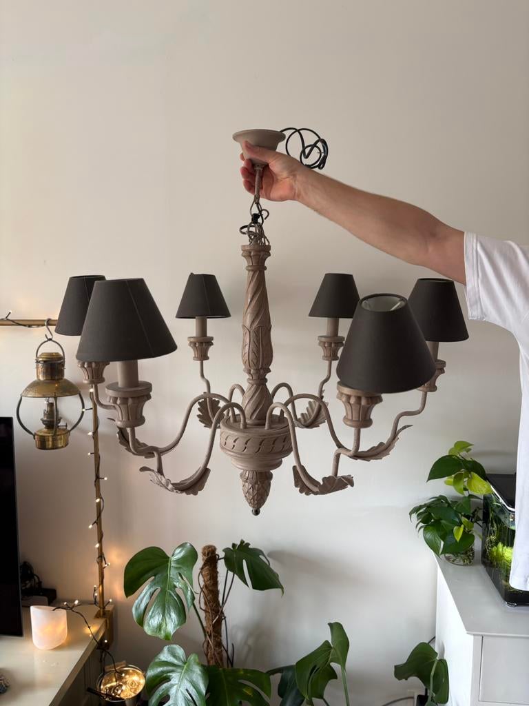Plafond luster verlichting, Enlèvement, Utilisé