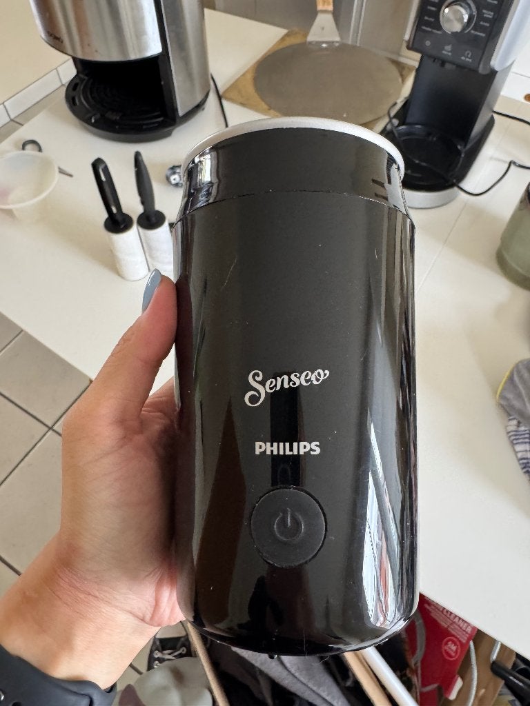 Melkopschuimer Philips, Elektronische apparatuur, Ophalen, Gebruikt, Elektrische melkopschuimer