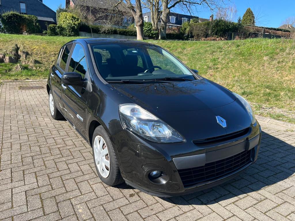 Renault Clio/1,5 DCI/2011/265.000 km/Airco/Euro5, Auto's, Elektrische ramen, Euro 5, Zwart, Bedrijf