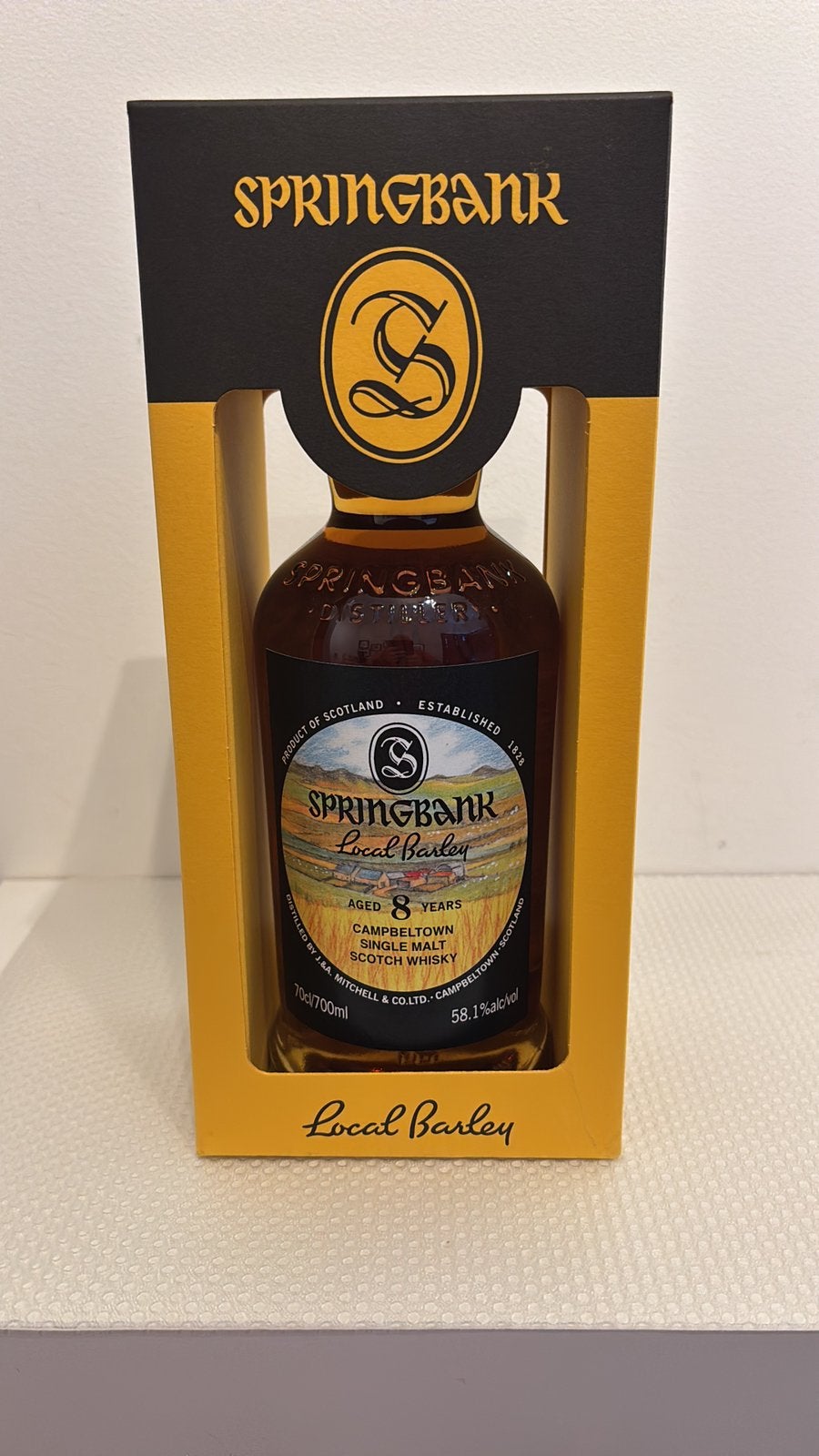 Springbank Local Barley 8y, Collections, Vins, Enlèvement ou Envoi, Neuf