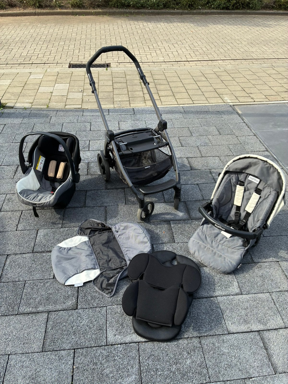 Kinderwagen inclusief autostoeltje, Enlèvement, Comme neuf, Poussette