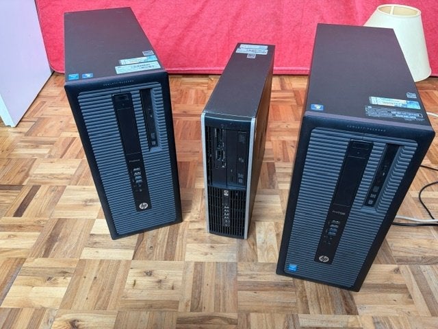 3 PC BUREAUTIQUE, HDD, 8 GB, Intel Core i5, Enlèvement
