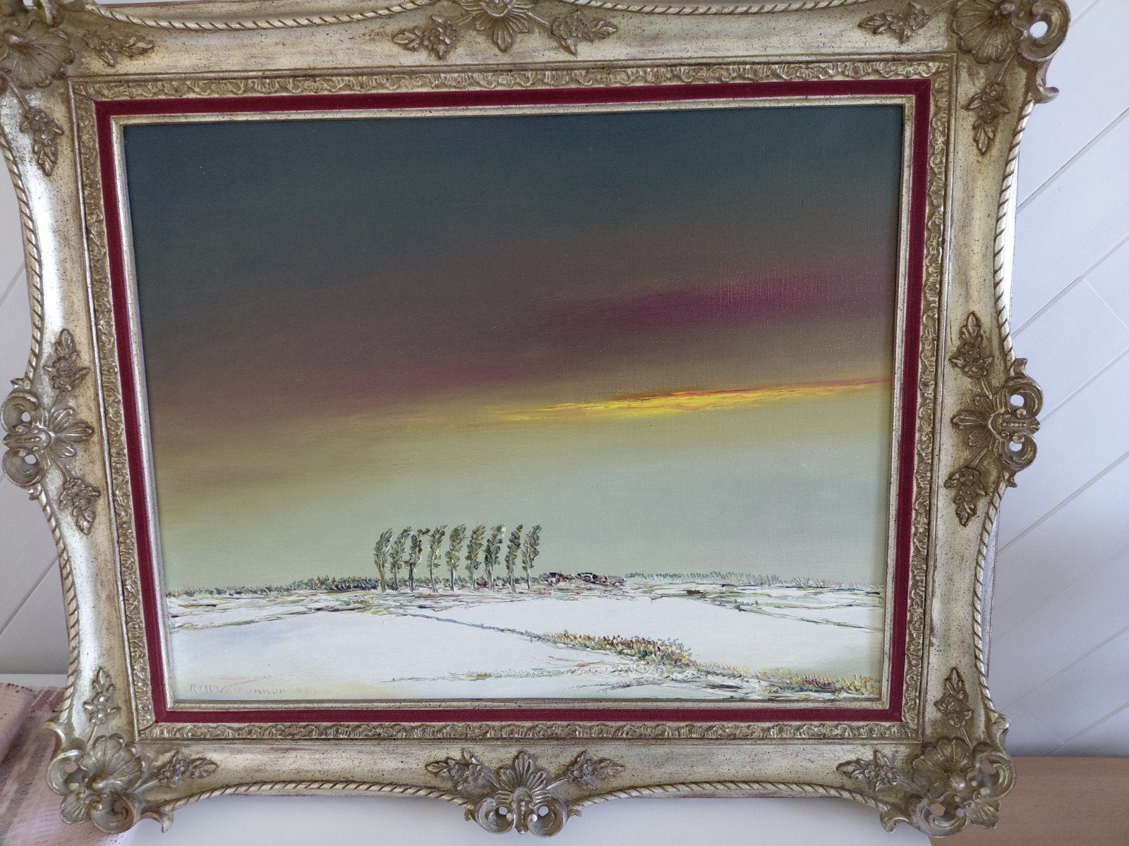 Schilderij Rik Versonnen, Ophalen