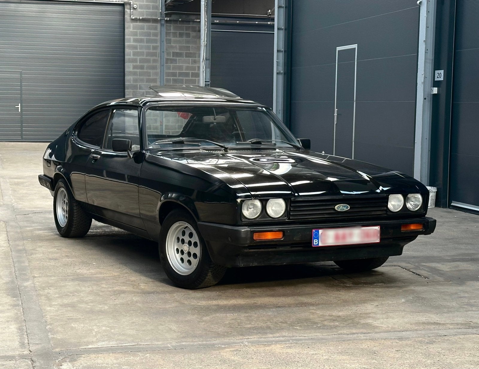 Ford Capri 1.6S Pinto, Auto's, Zwart, Zwart, Particulier, Ford