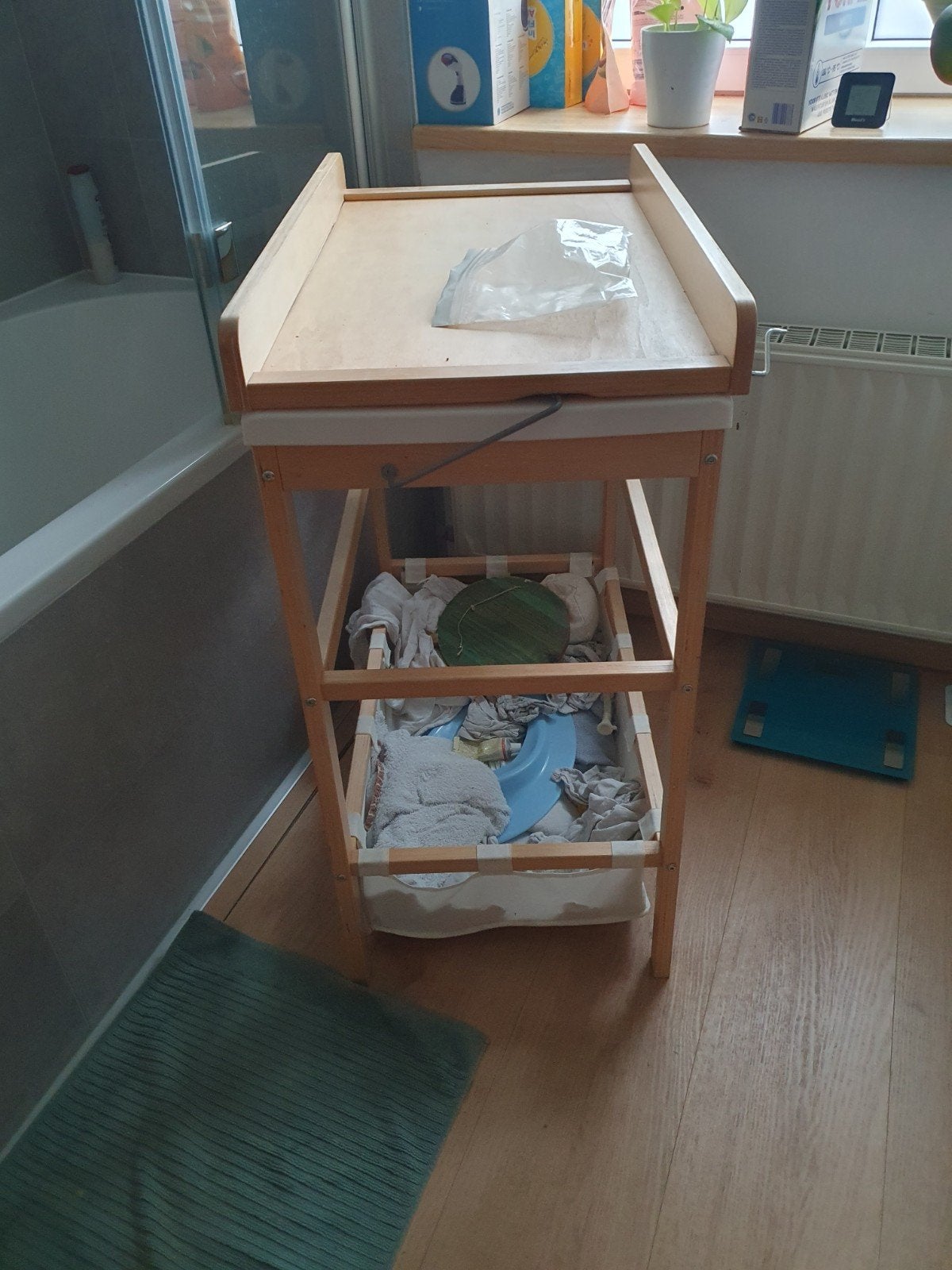 table à langer, Enfants & Bébés, Enlèvement, Utilisé, Baignoire, Autres marques