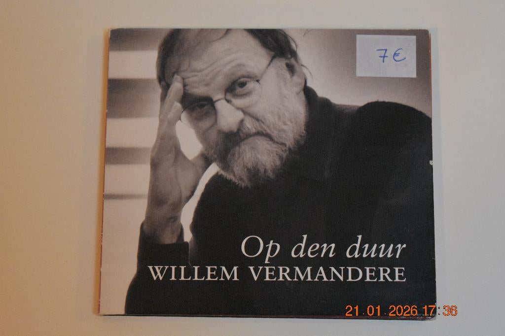 cd : Willem Vermandere - Op den duur, Ophalen of Verzenden, Gebruikt, Streekmuziek