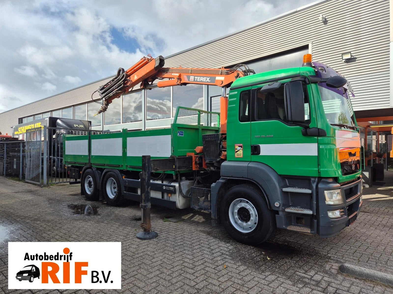 MAN TGS 26.400 6X2 Pritsche/ Crane Terex 210.2-A13 Remote, Auto's, Automaat, 400 pk, Bluetooth, MAN