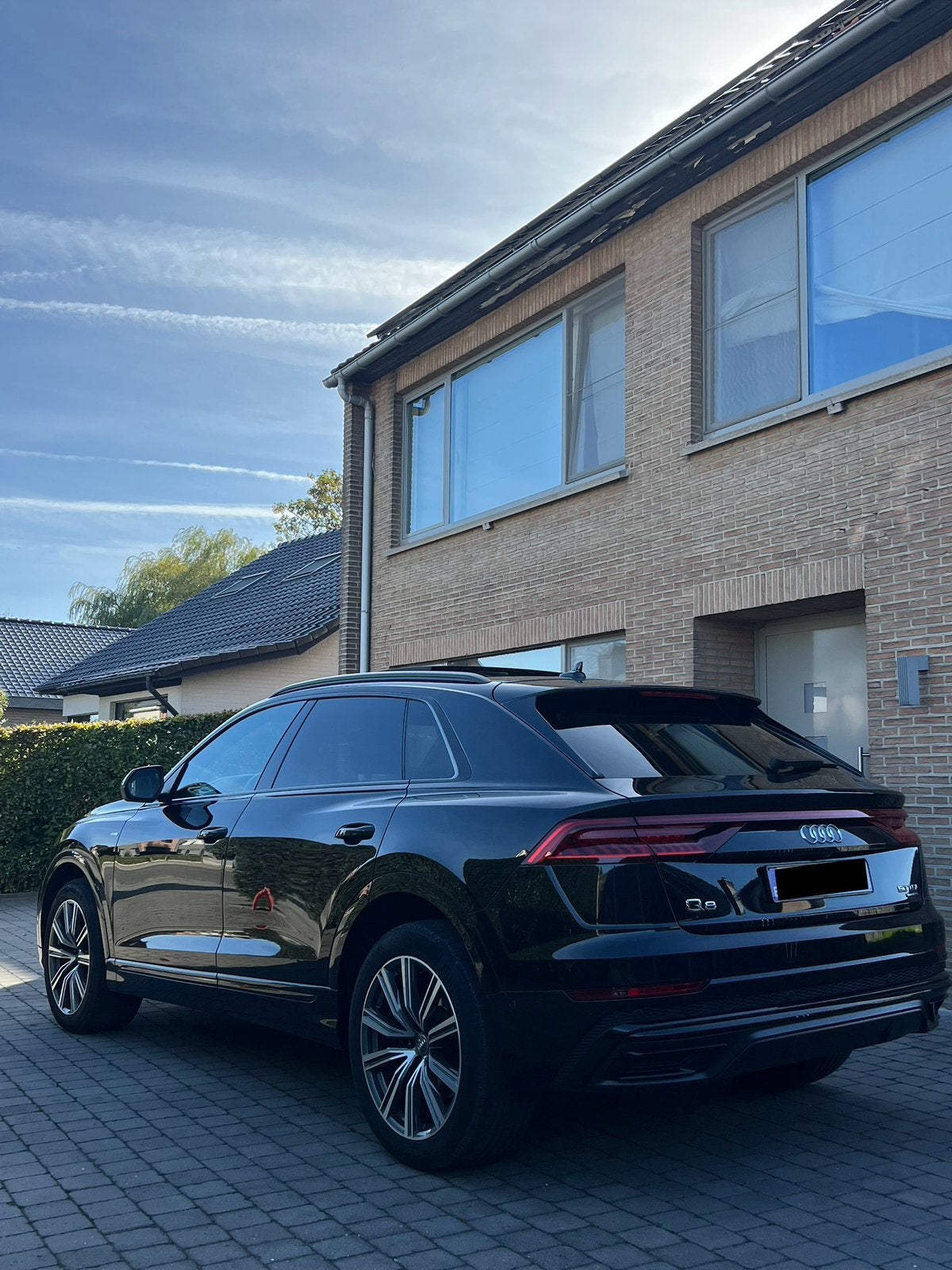 Audi Q8 50TDI Quattro Full 3x SLine ACC Matrix Pano Bel état, Autos, Cuir et Alcantara, Achat, Euro 6, Q8