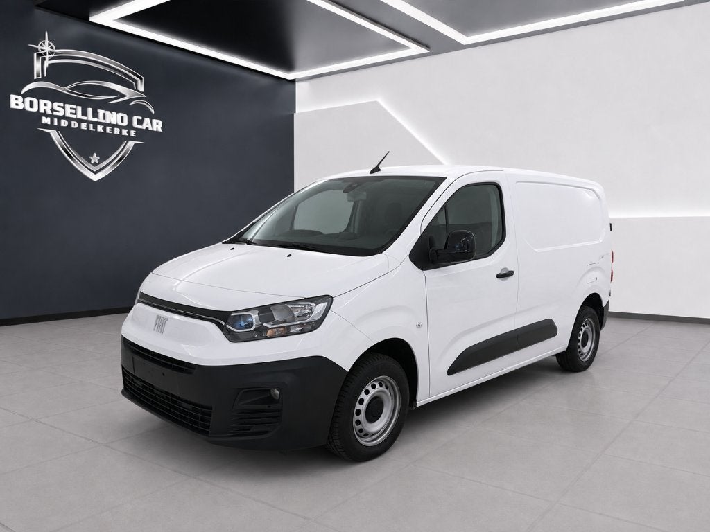 Fiar doblo/3ZIT/Diesel/camera/cruise/airco/carplay/, Auto's, Euro 6, Wit, Bedrijf, 5 deurs