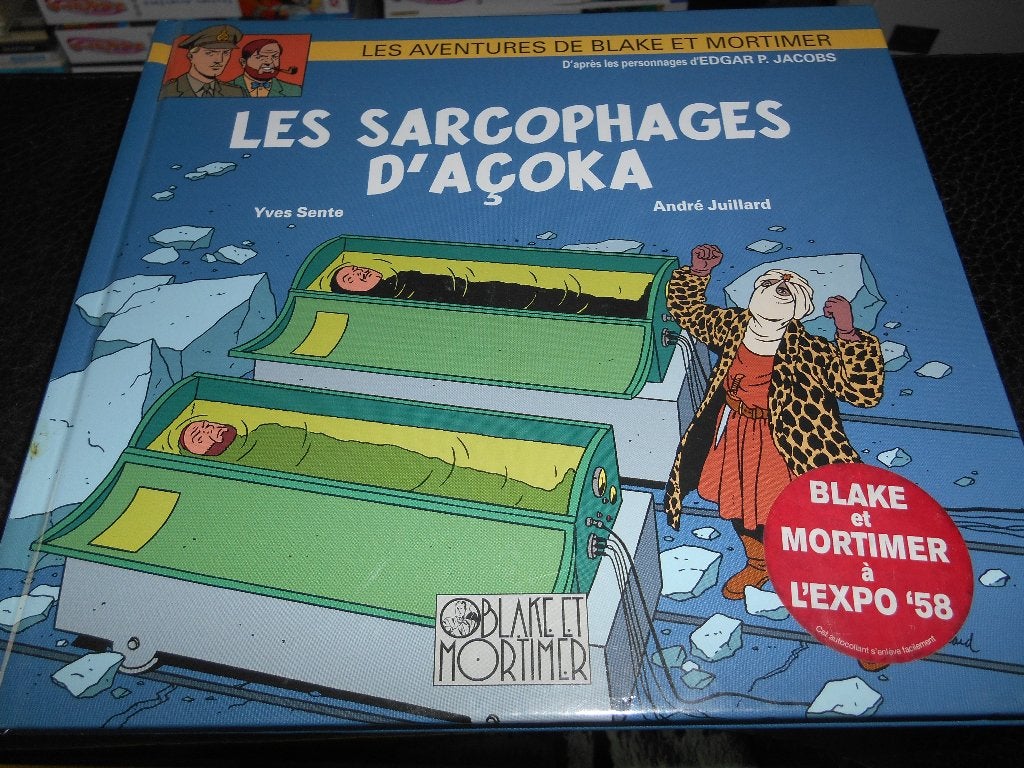 Blake et Mortimer les Sarcophages d'Açoka HS eo TL N, Enlèvement ou Envoi