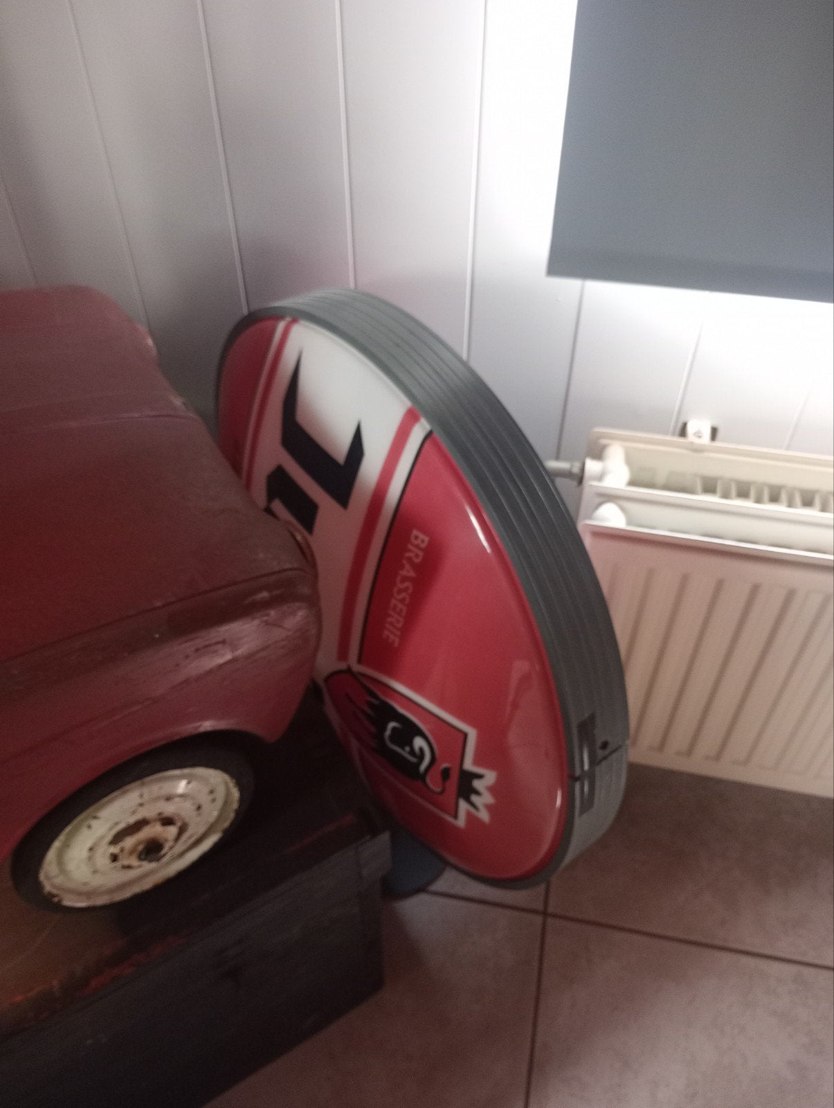 jupilerlamp, Enlèvement