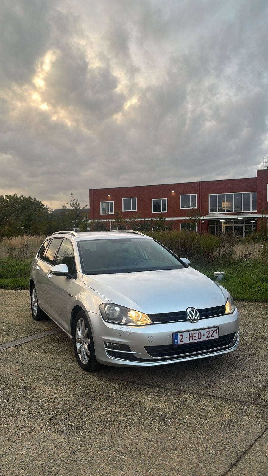 Volkswagen Golf 7 Variant Lounge | 2.0 TDI - 150 CV, Autos, Argent ou Gris, Achat, 1800 kg, 1350 kg