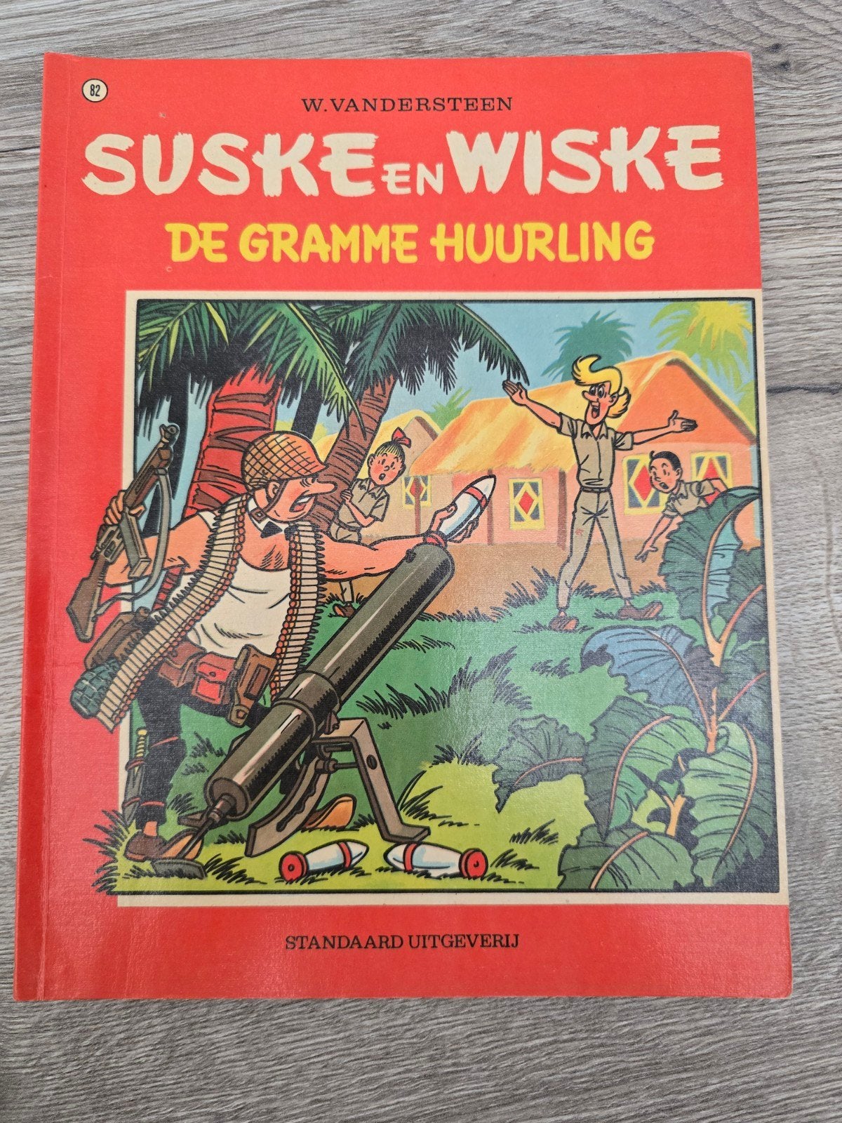 Suske en Wiske , de gramme huurling , nr 82 , 1972, Ophalen of Verzenden