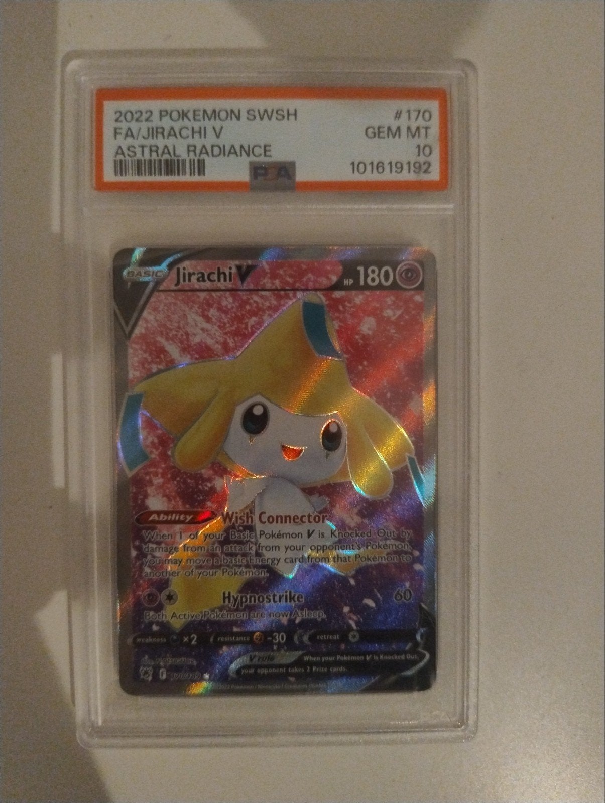 psa 10 jirachi v, Ophalen of Verzenden