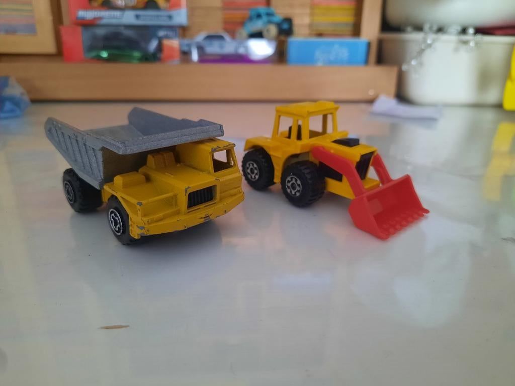 Matchbox Superfast + Majorette werkvoertuig, Ophalen of Verzenden, Overige typen