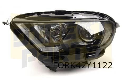Ford EcoSport koplamp Rechts (halogeen/zwart) Origineel   22, -, Verzenden, -, Nieuw
