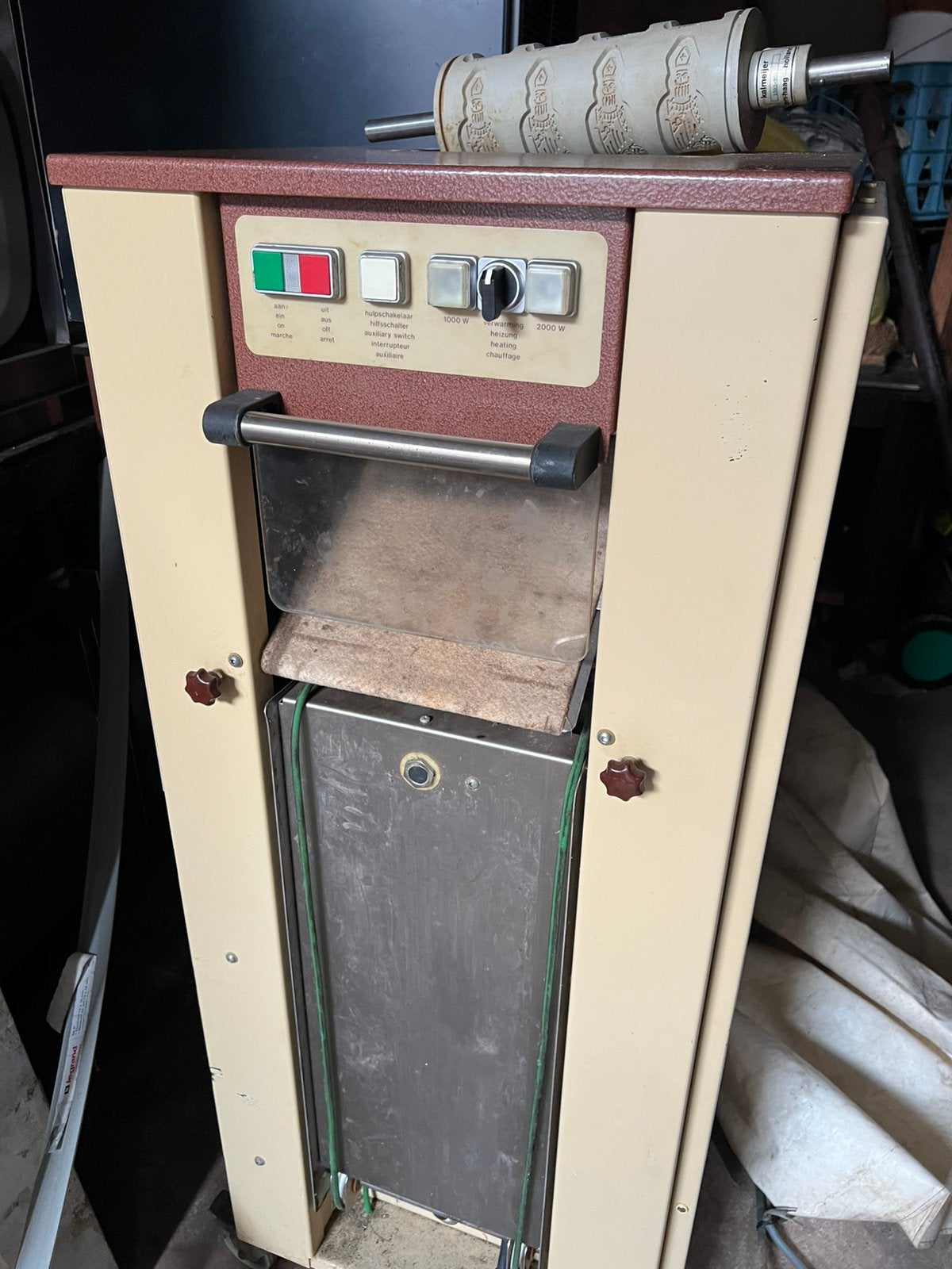 Speculoosmachine, Ophalen