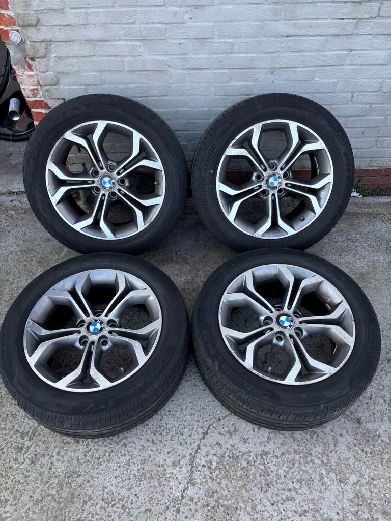 Kit d'été BMW X3 (jantes oxydées), bonne pneus, Autos : Pièces & Accessoires, Pneus & Jantes, Pneus et Jantes, 245 mm, Pneus été
