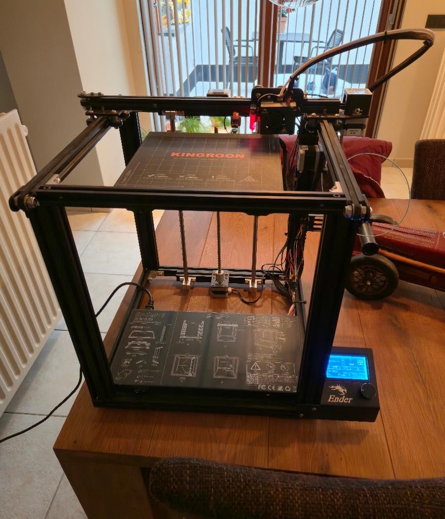 Creality Ender 5 3D printer - auto bed leveling & stil, Enlèvement, Comme neuf, Creality Ender