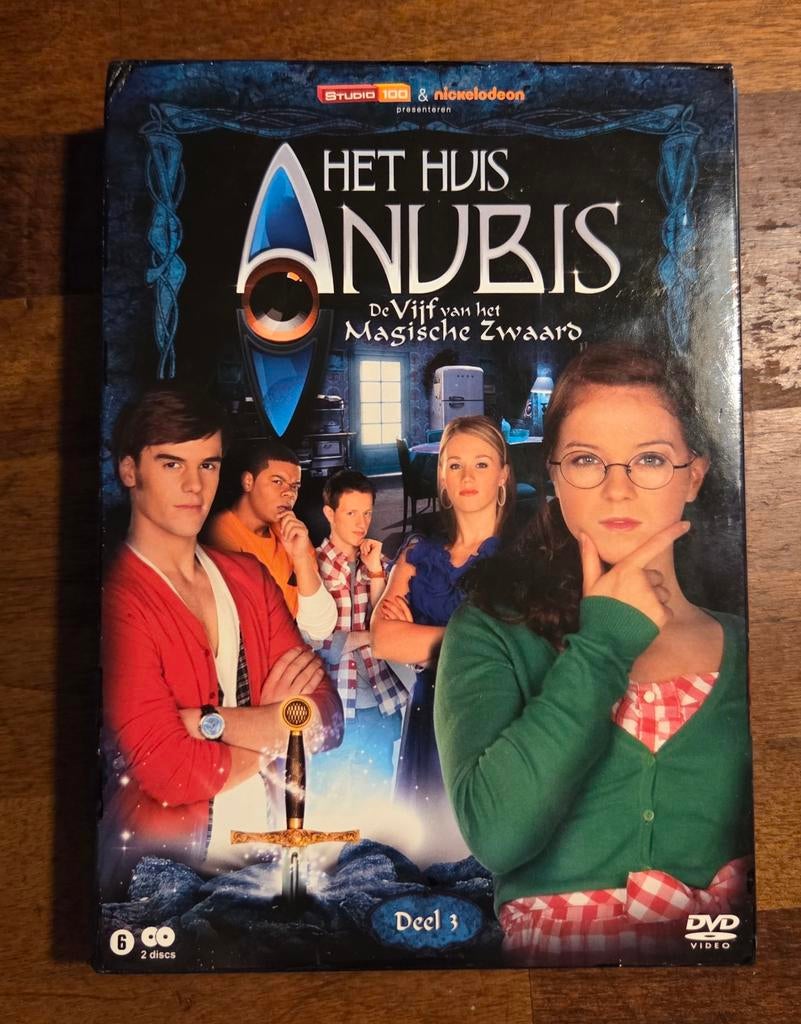 Het Huis Anubis: De Vijf van het Magische Zwaard,  Deel 3, Vanaf 6 jaar, Ophalen of Verzenden, Boxset