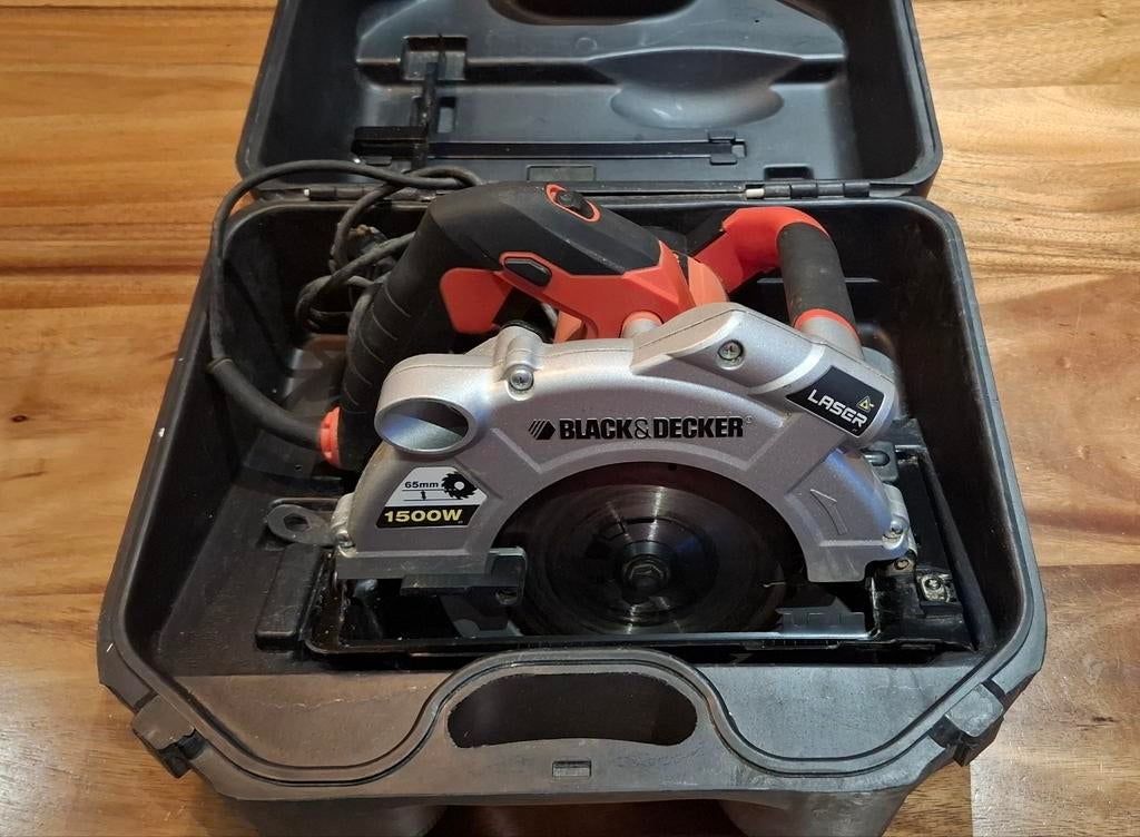 scie circulaire BLACK+DECKER KS1500L, Bricolage & Construction, Enlèvement, Scie circulaire