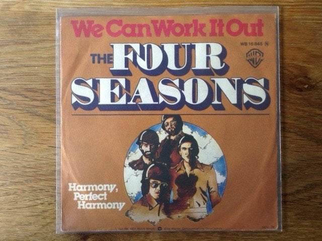 single the four seasons, Cd's en Dvd's, 7 inch, Ophalen of Verzenden, Fotohoes, Rock en Metal