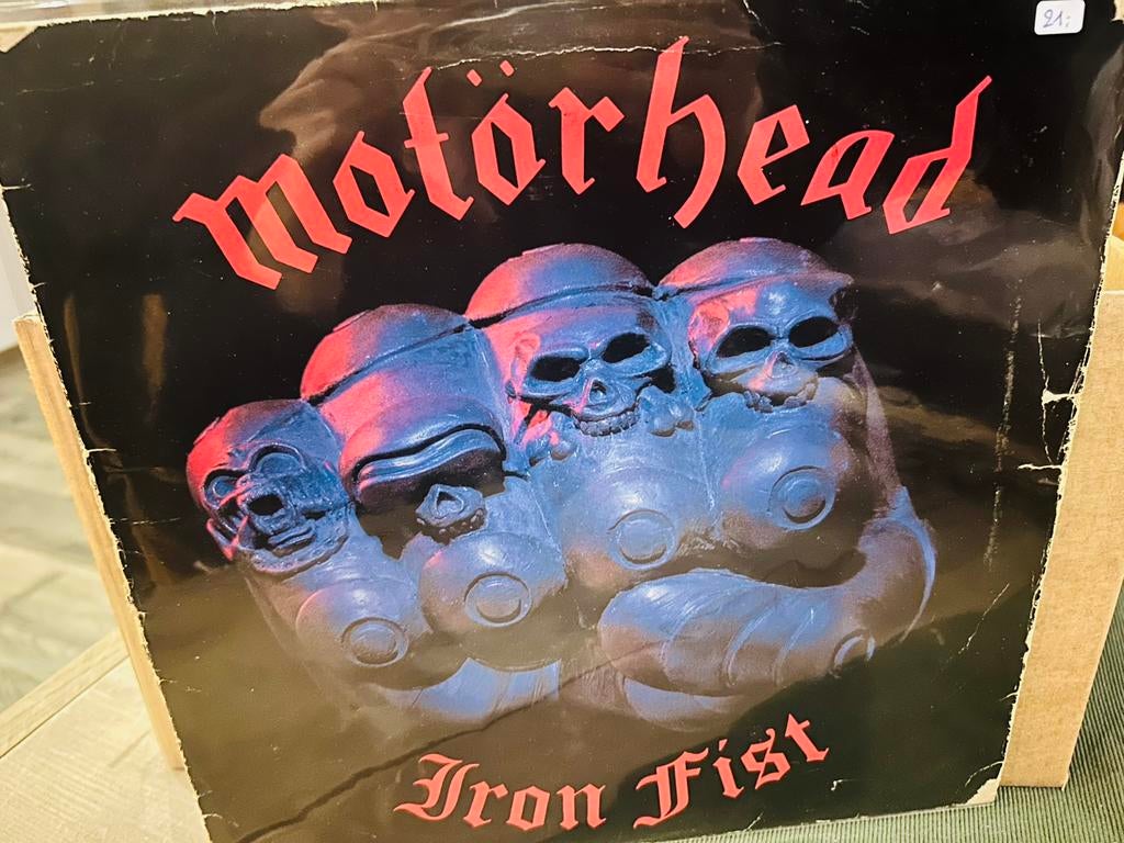 Motörhead : Iron Fist 1982, Cd's en Dvd's, Vinyl | Hardrock en Metal, Ophalen of Verzenden, Zo goed als nieuw