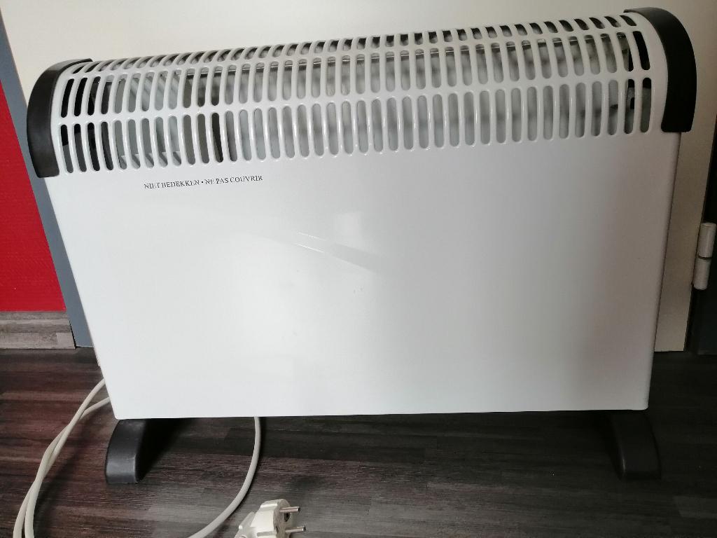 Electrische bijverwarming, Doe-het-zelf en Bouw, Verwarming en Radiatoren, Ophalen, 30 tot 80 cm, Gebruikt, Radiator