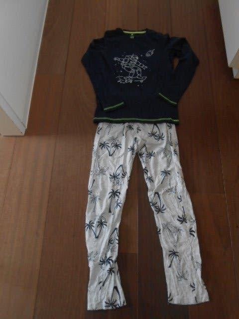pyjama lange mouwen HEMA jongen 13/14 jaar weinig gedragen, Kinderen en Baby's, Kinderkleding | Maat 158, Nacht- of Onderkleding