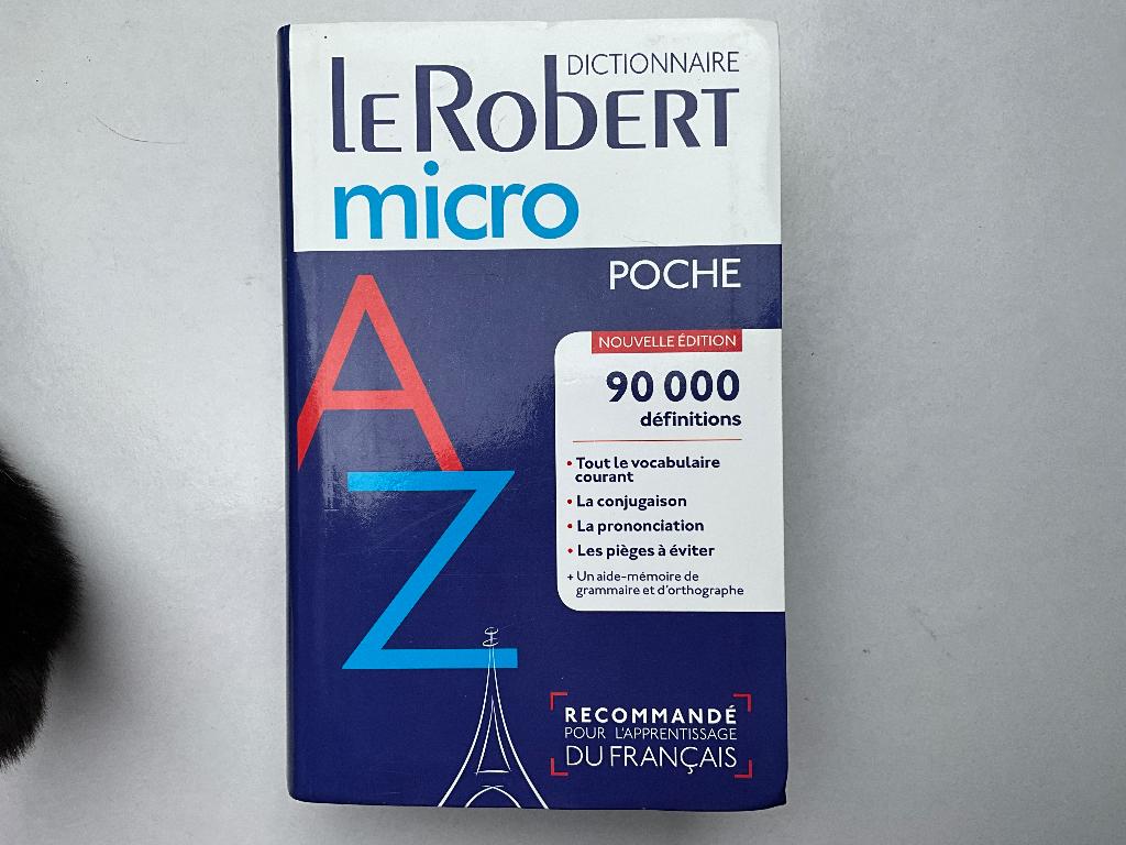 Dictionnaire le Robert Micro-dictionnaire scolaire, Livres, Enlèvement, Comme neuf, Français