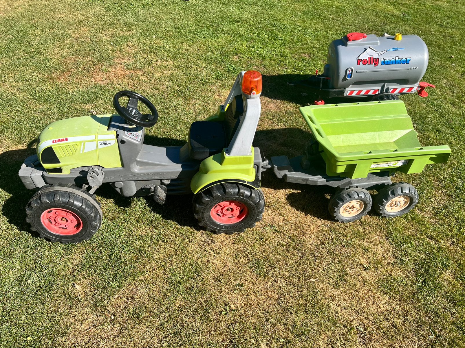 Speelgoed traktor, Ophalen, Gebruikt