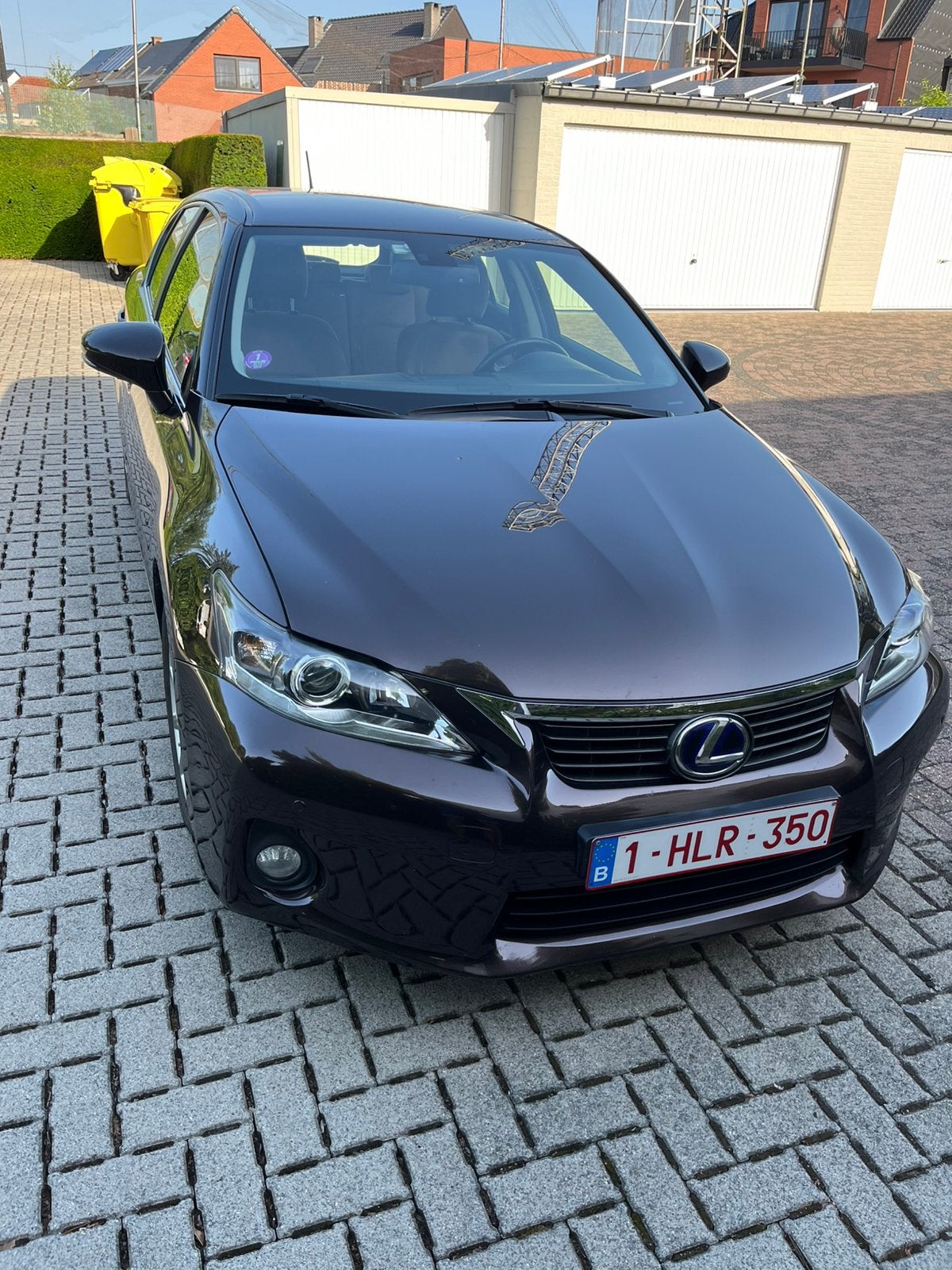 Zeer goed onderhouden Lexus ct200h., Auto's, Euro 5, Stof, 4 cilinders, Bruin