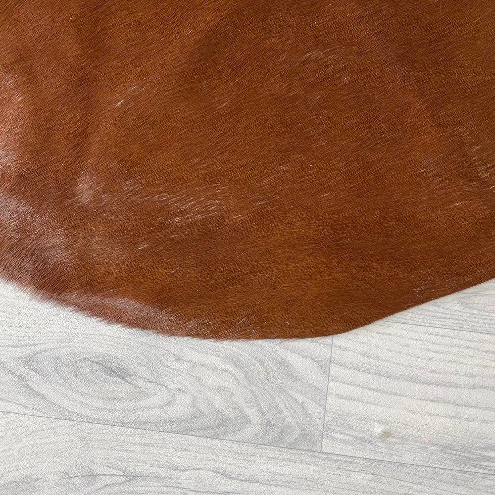 Koeienhuid bruin wit Hereford 200x205cm | Lederstore, Meerkleurig, Wandkleed, Nieuw, Ophalen of Verzenden