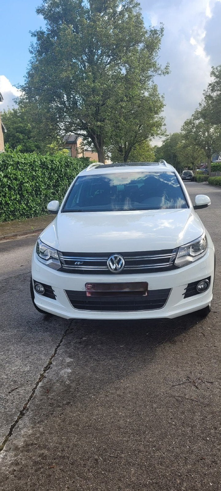 Witte Volkswagen Tiguan 2015 
Sportieve R-Line uitvoering, Achat, Particulier, Tiguan, Blanc