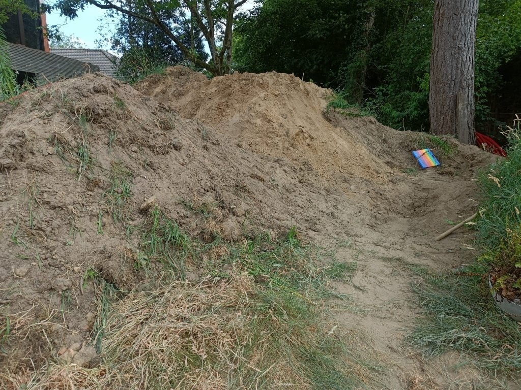 Gratis aarde (Sint-Denijs-Westrem), Tuin en Terras, Aarde en Mest, Ophalen, Tuinaarde